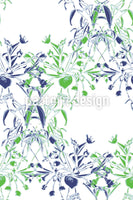 patterned-wallpaper-flower-bouquet