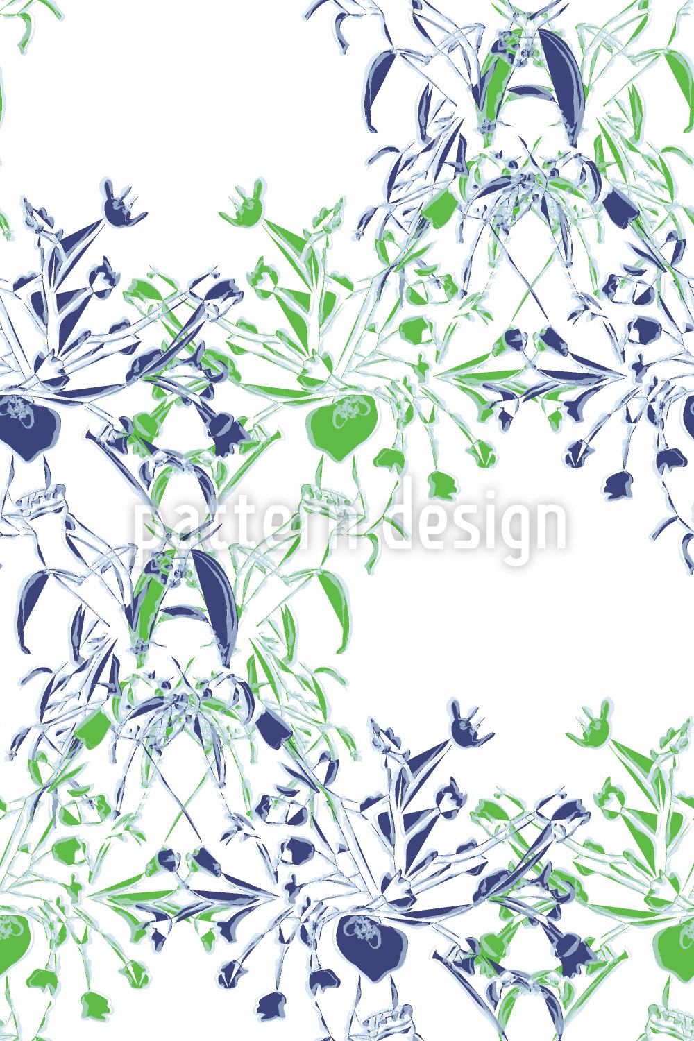 patterned-wallpaper-flower-bouquet