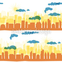 patterned-wallpaper-skyline-early-morning