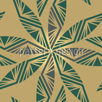 patterned-wallpaper-shiny-leaves