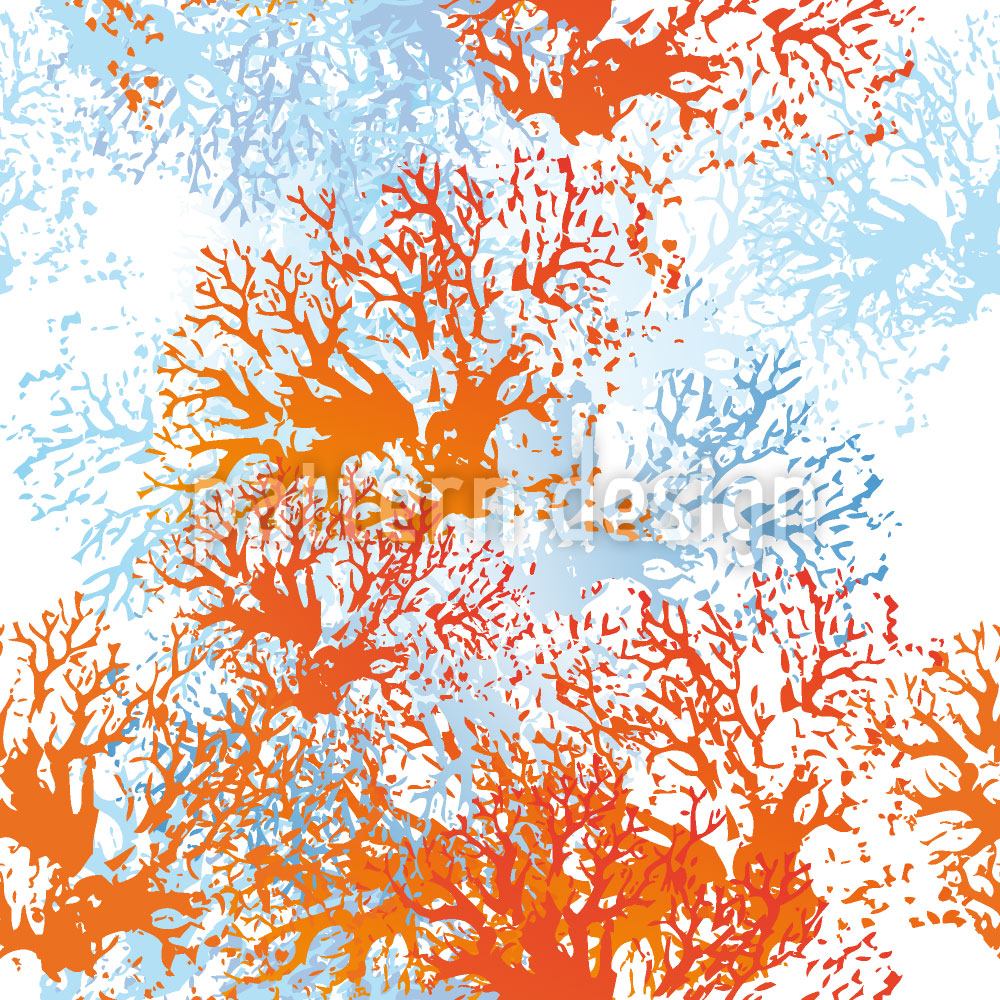 patterned-wallpaper-coral-garden