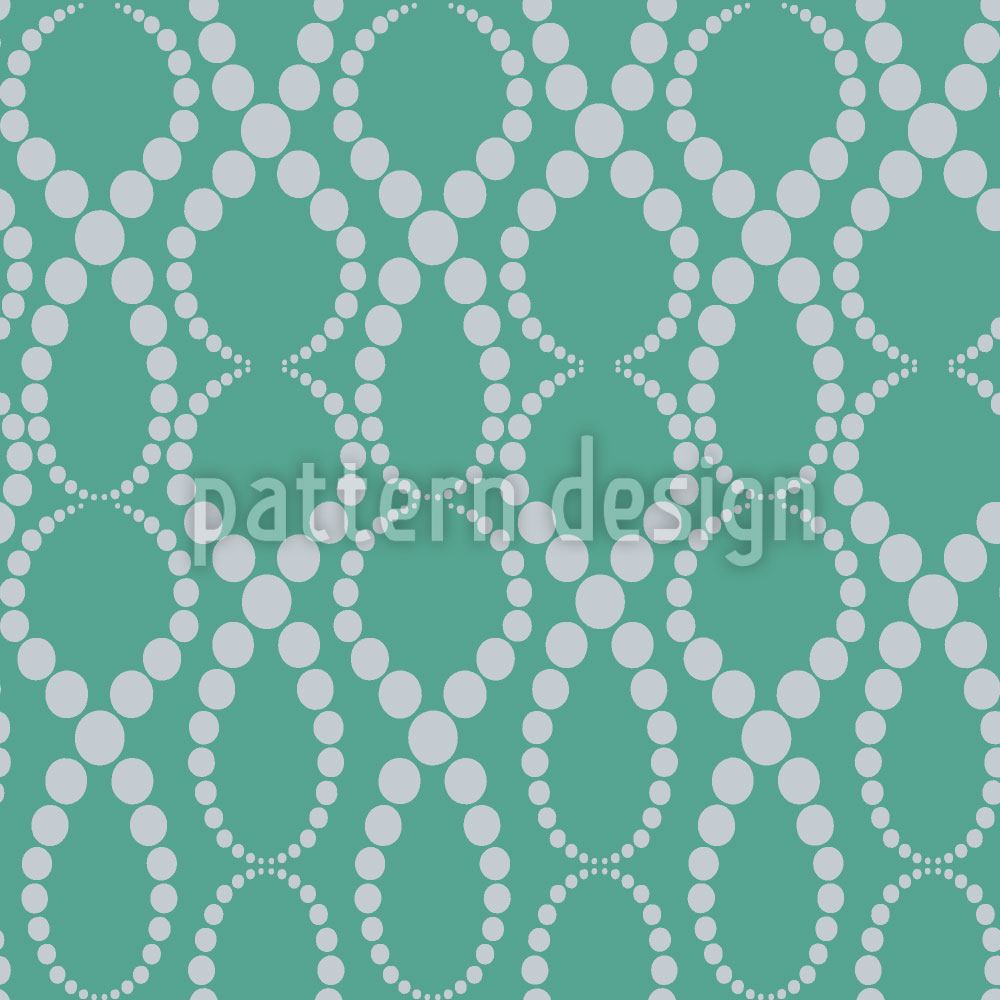 patterned-wallpaper-emerald-pearls