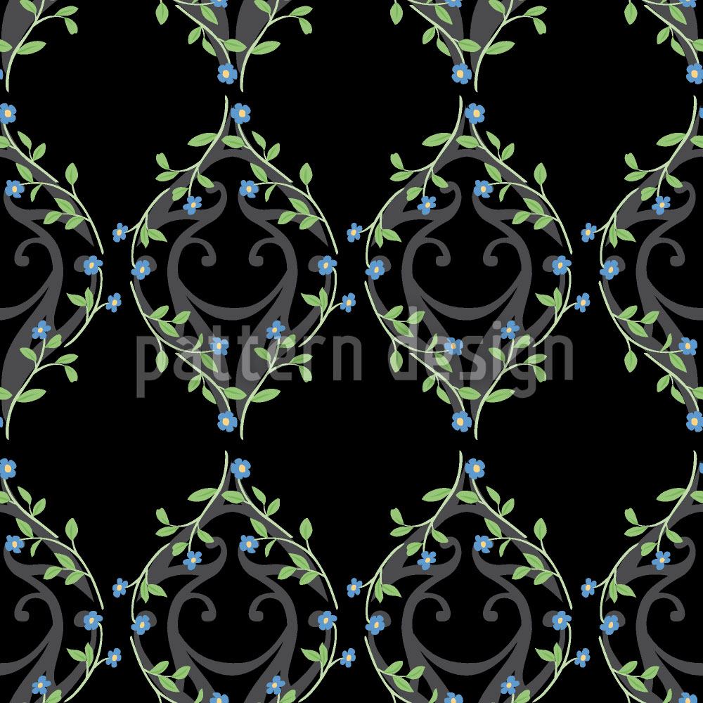 patterned-wallpaper-forget-me-not-fence