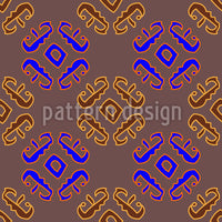 patterned-wallpaper-ethno-signs-brown