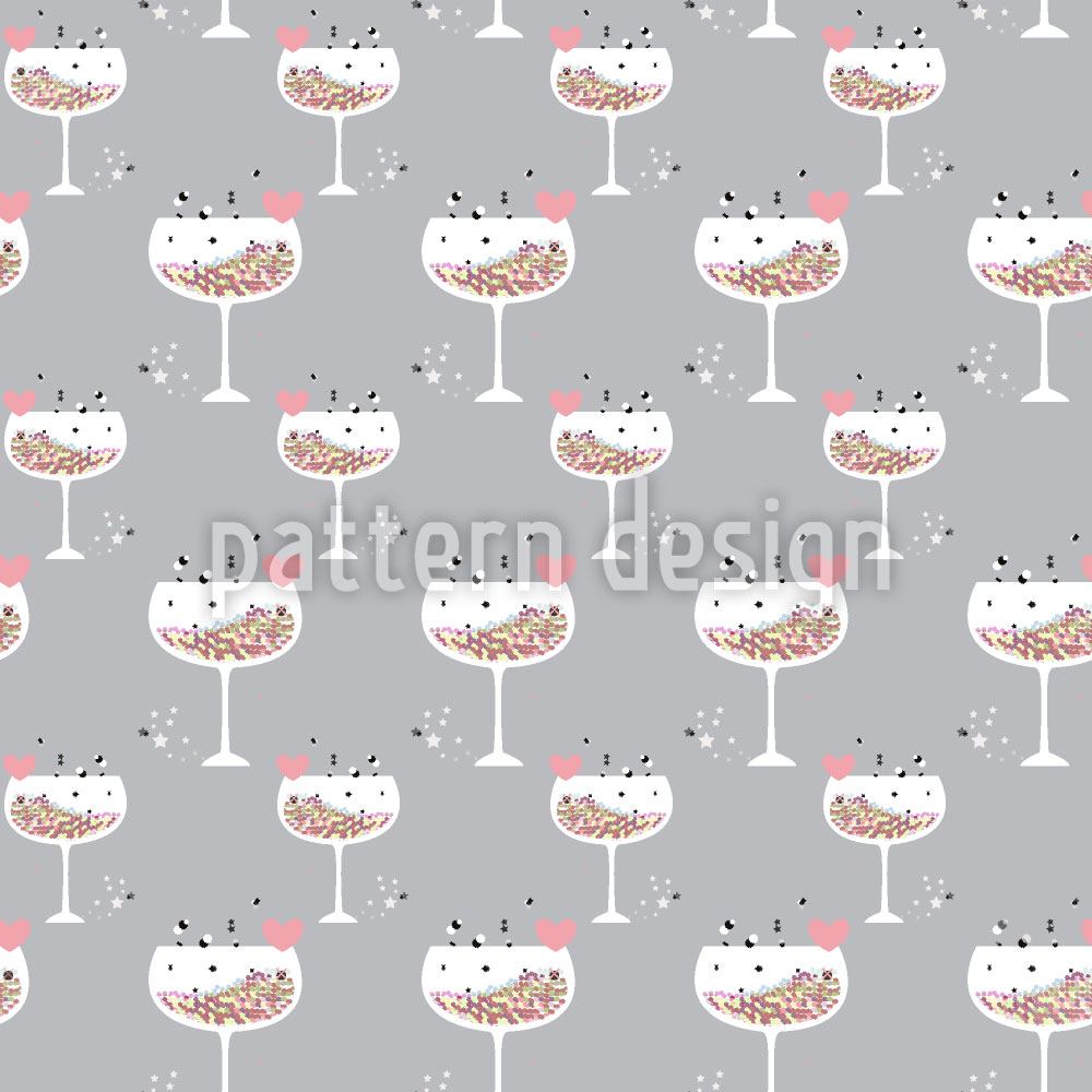 patterned-wallpaper-hexagon-cocktail-for-lovers