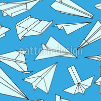 patterned-wallpaper-full-of-paper-planes