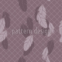 patterned-wallpaper-gentle-feathers-brown