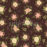 patterned-wallpaper-delicate-bouquets