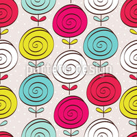 patterned-wallpaper-lollipop-flowers