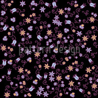 patterned-wallpaper-mille-fleurs-noir