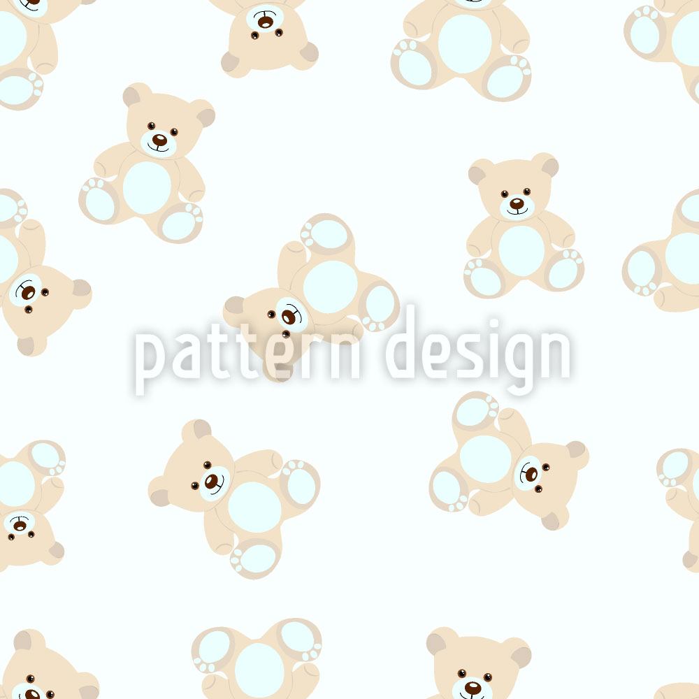 patterned-wallpaper-my-little-petzi-bear