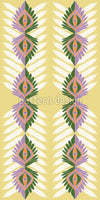 patterned-wallpaper-vertical-ethno-leaves