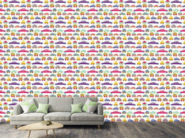 patterned-wallpaper-car-convoy