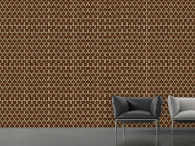 patterned-wallpaper-caramel-honey