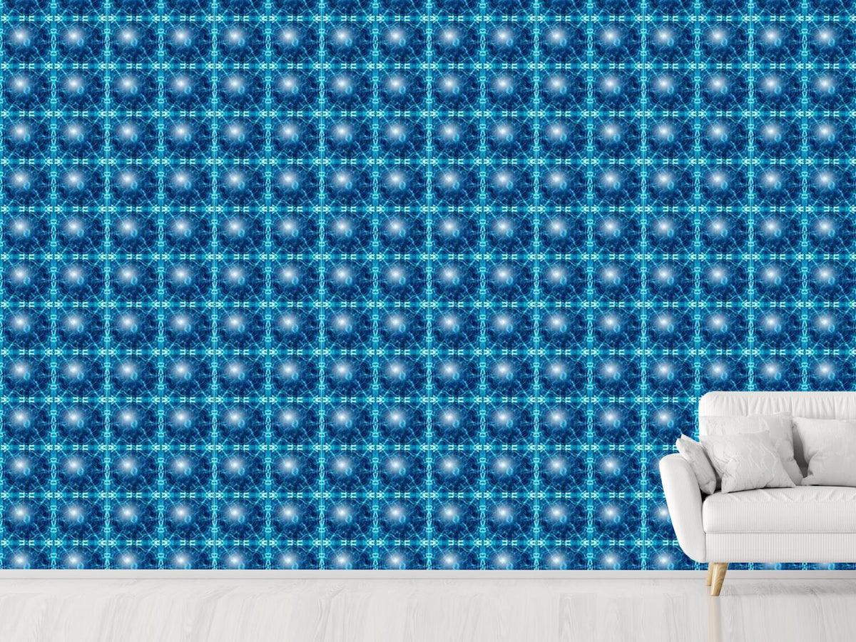 patterned-wallpaper-oceanic-glass-bowls