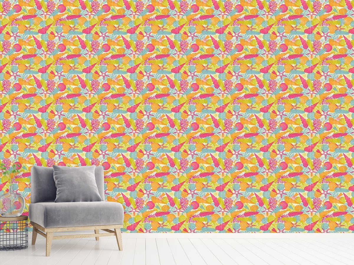 patterned-wallpaper-the-summer-in-the-sea