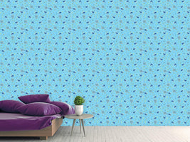 patterned-wallpaper-playful-pet-babies