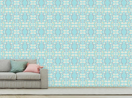 patterned-wallpaper-butterfly-and-daisy