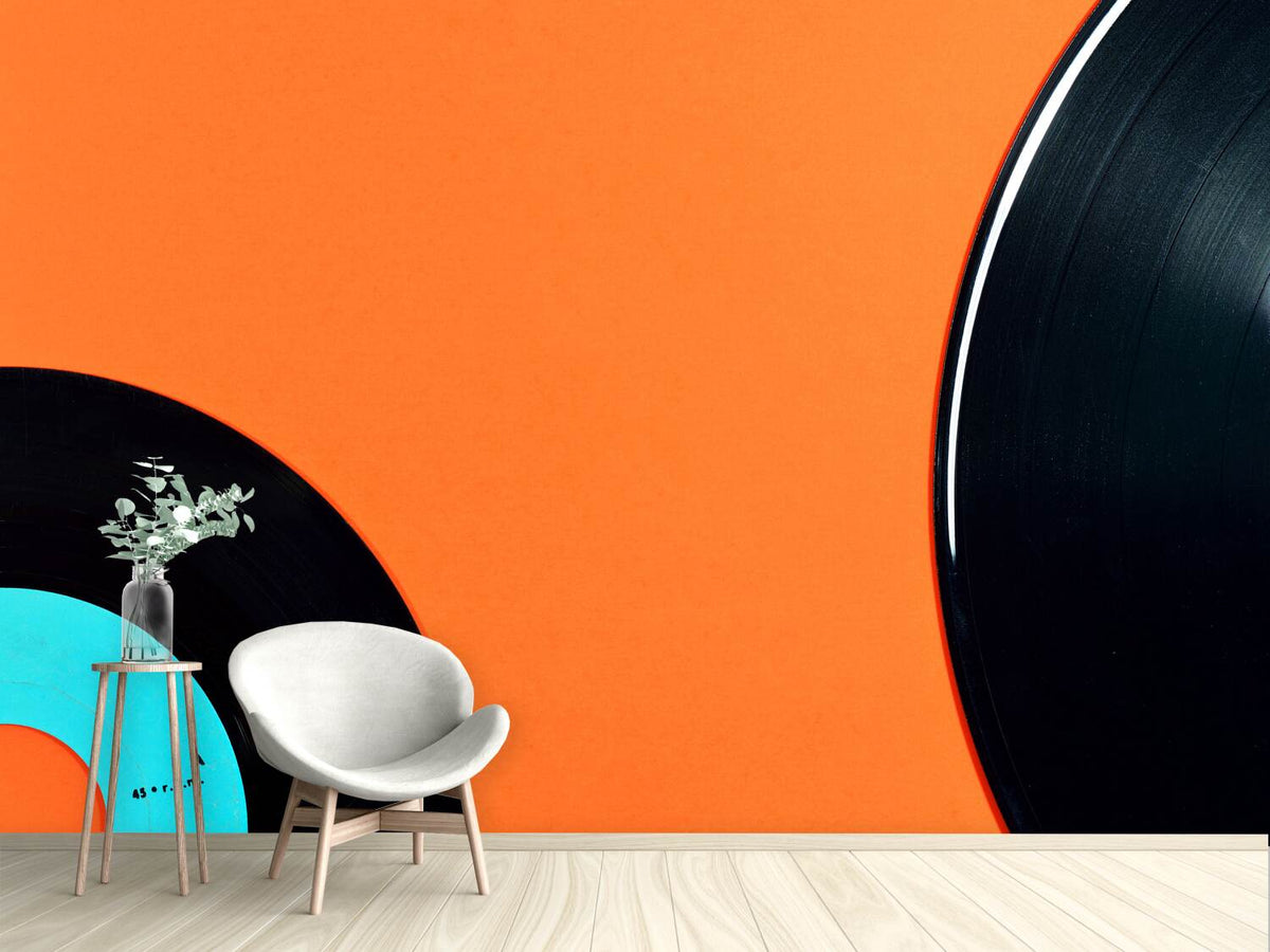 photo-wallpaper-retro-vinyl-record-motif