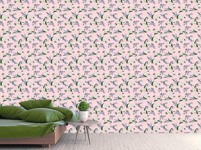 patterned-wallpaper-daisies-friends