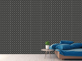 patterned-wallpaper-chained-ovals