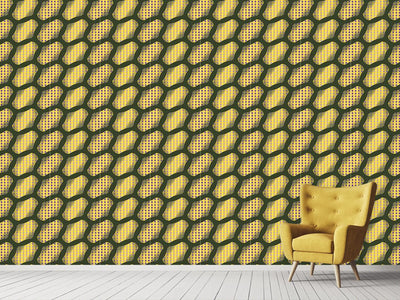 patterned-wallpaper-checks-in-the-venus-flytrap