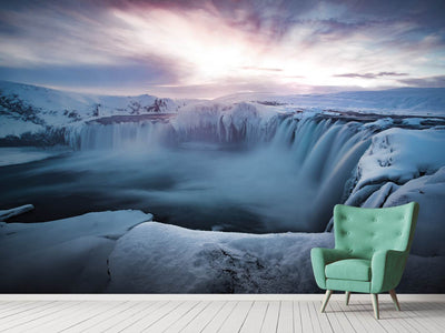 photo-wallpaper-morning-godafoss-x