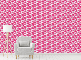 patterned-wallpaper-roses-in-full-bloom