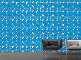 patterned-wallpaper-lovebirds-blue