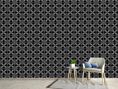 patterned-wallpaper-moroccan-black