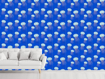 patterned-wallpaper-art-deco-jellyfishes