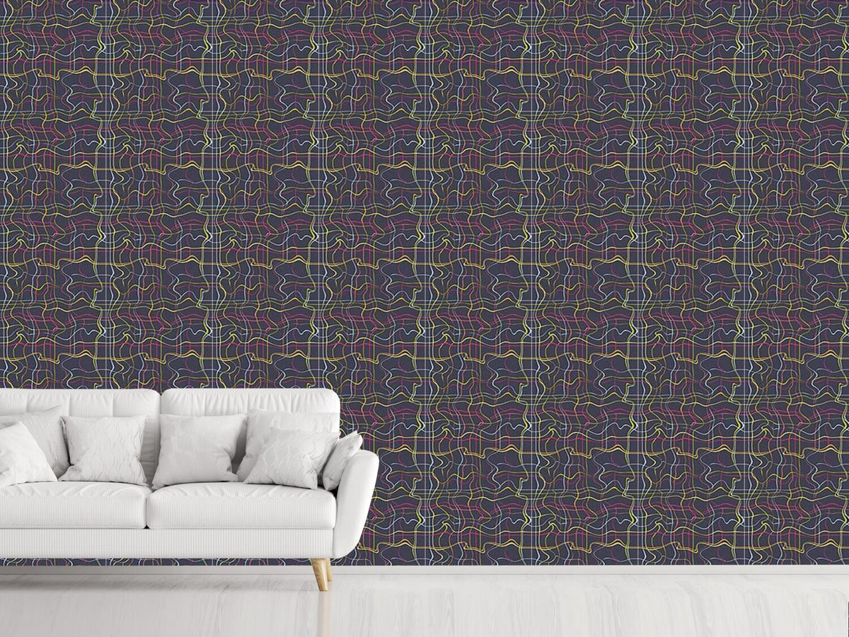 patterned-wallpaper-matrix-of-lines