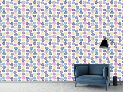 patterned-wallpaper-doodle-circles