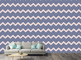 patterned-wallpaper-dot-chevron-variation