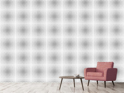 patterned-wallpaper-cross-flower-formation