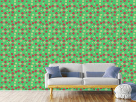 patterned-wallpaper-mosaik-geometry