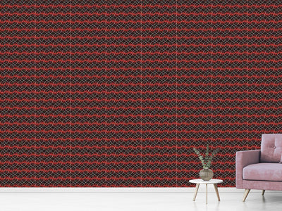 patterned-wallpaper-flames-on-wire