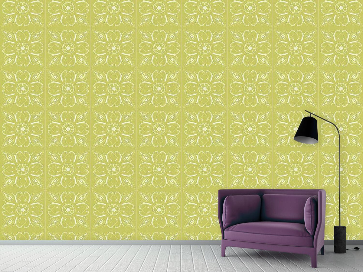 patterned-wallpaper-bandana-mellow-green