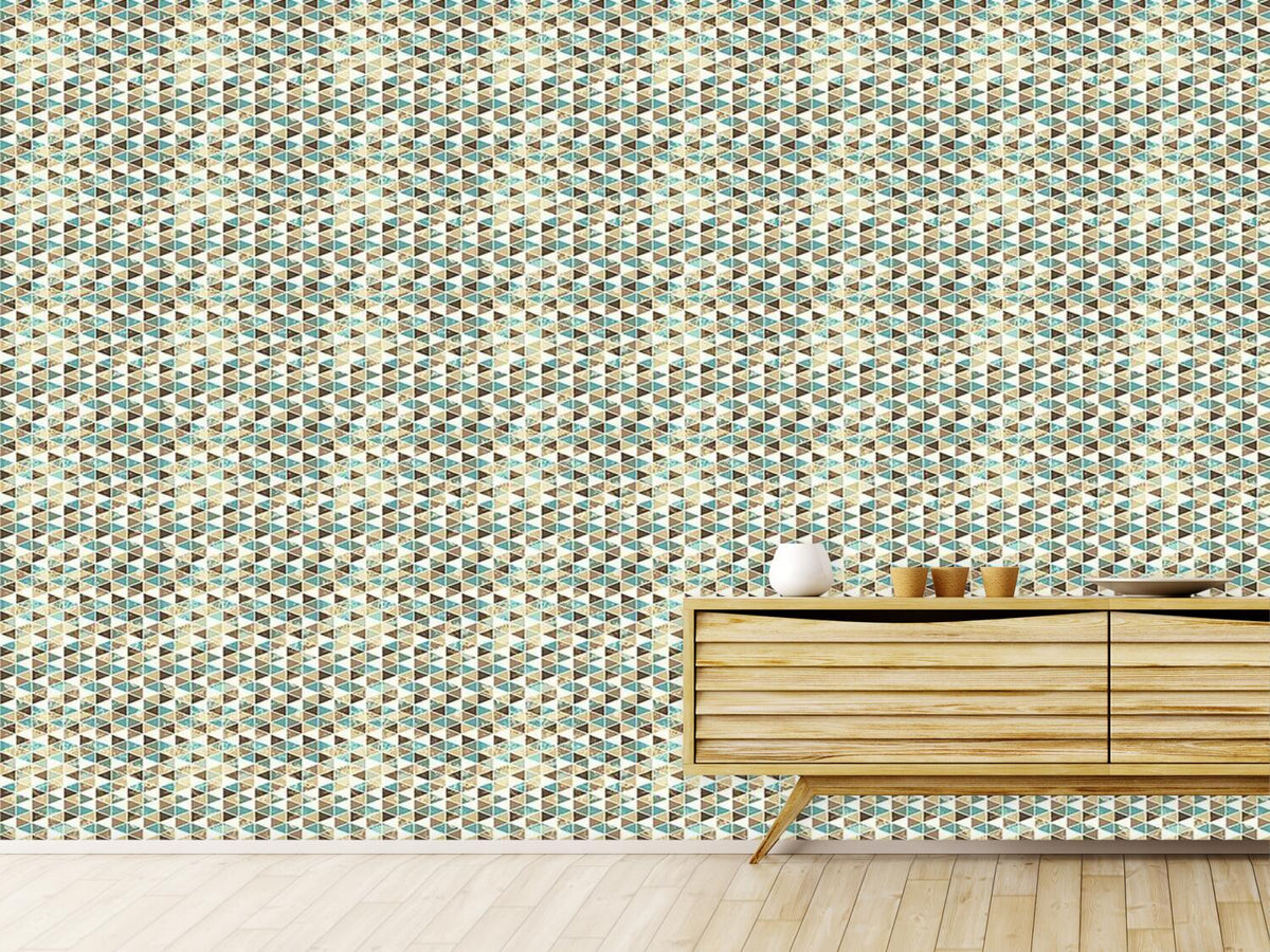 patterned-wallpaper-triangles-mosaic