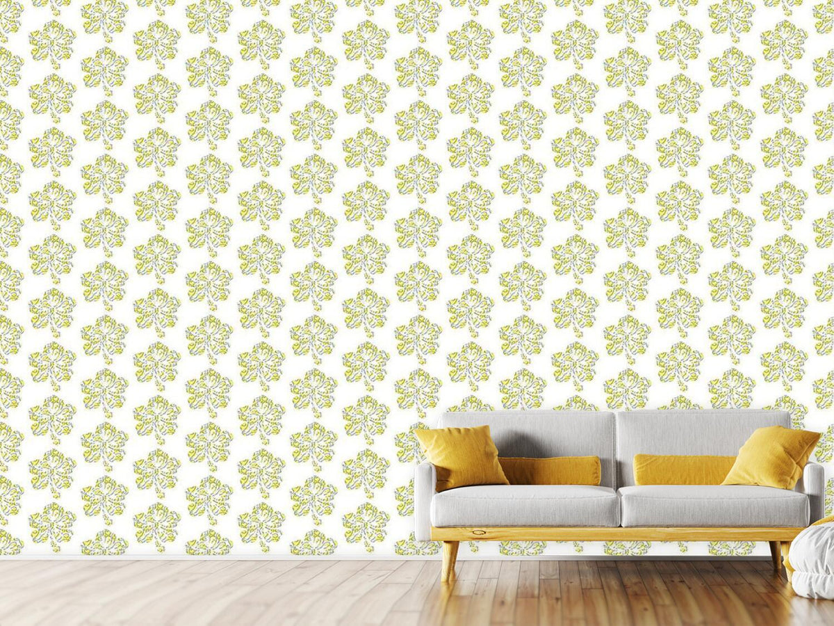 patterned-wallpaper-hibiscus-art