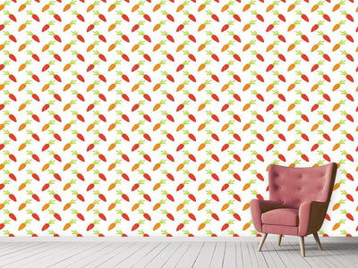 patterned-wallpaper-carrots