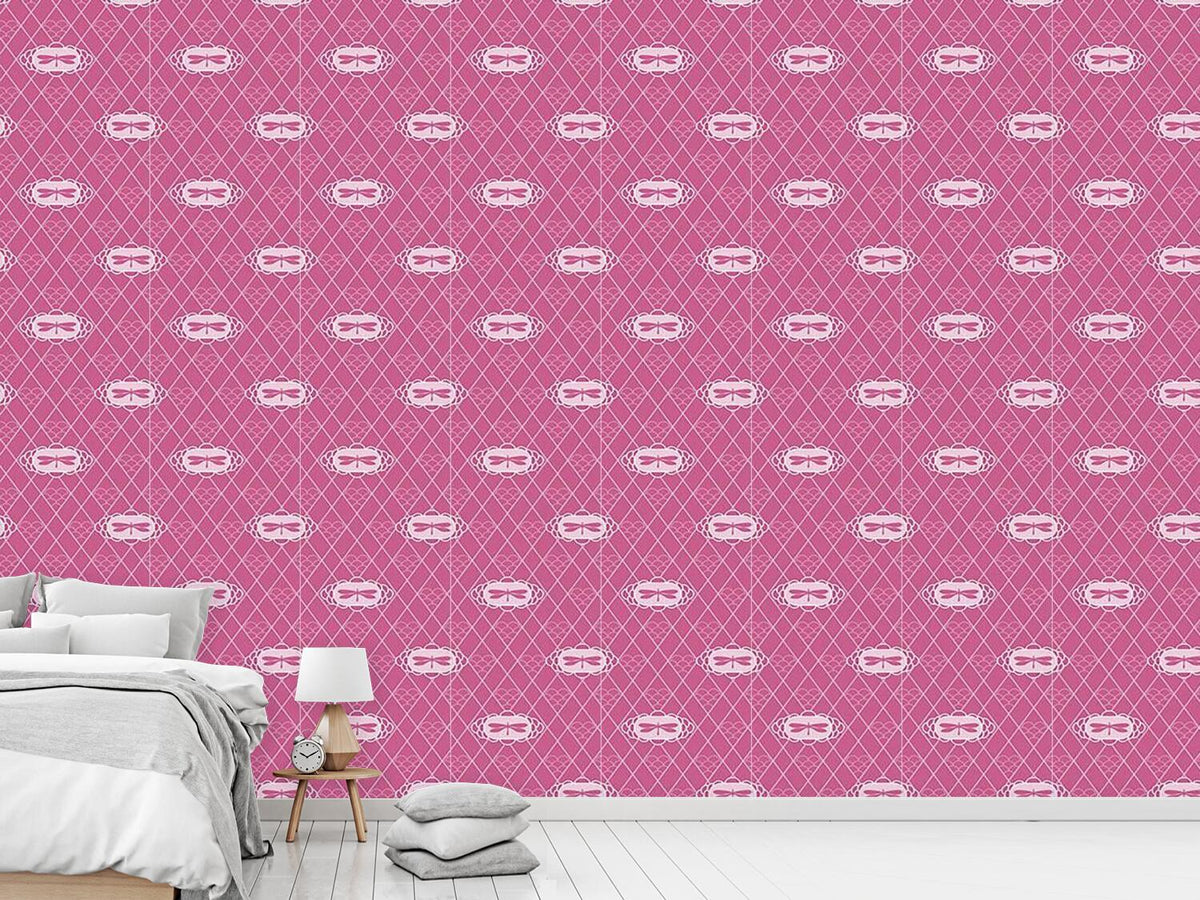 patterned-wallpaper-dragonflies-mauve