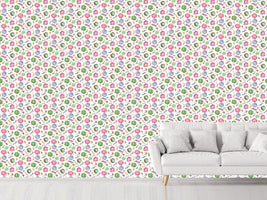 patterned-wallpaper-summer-party