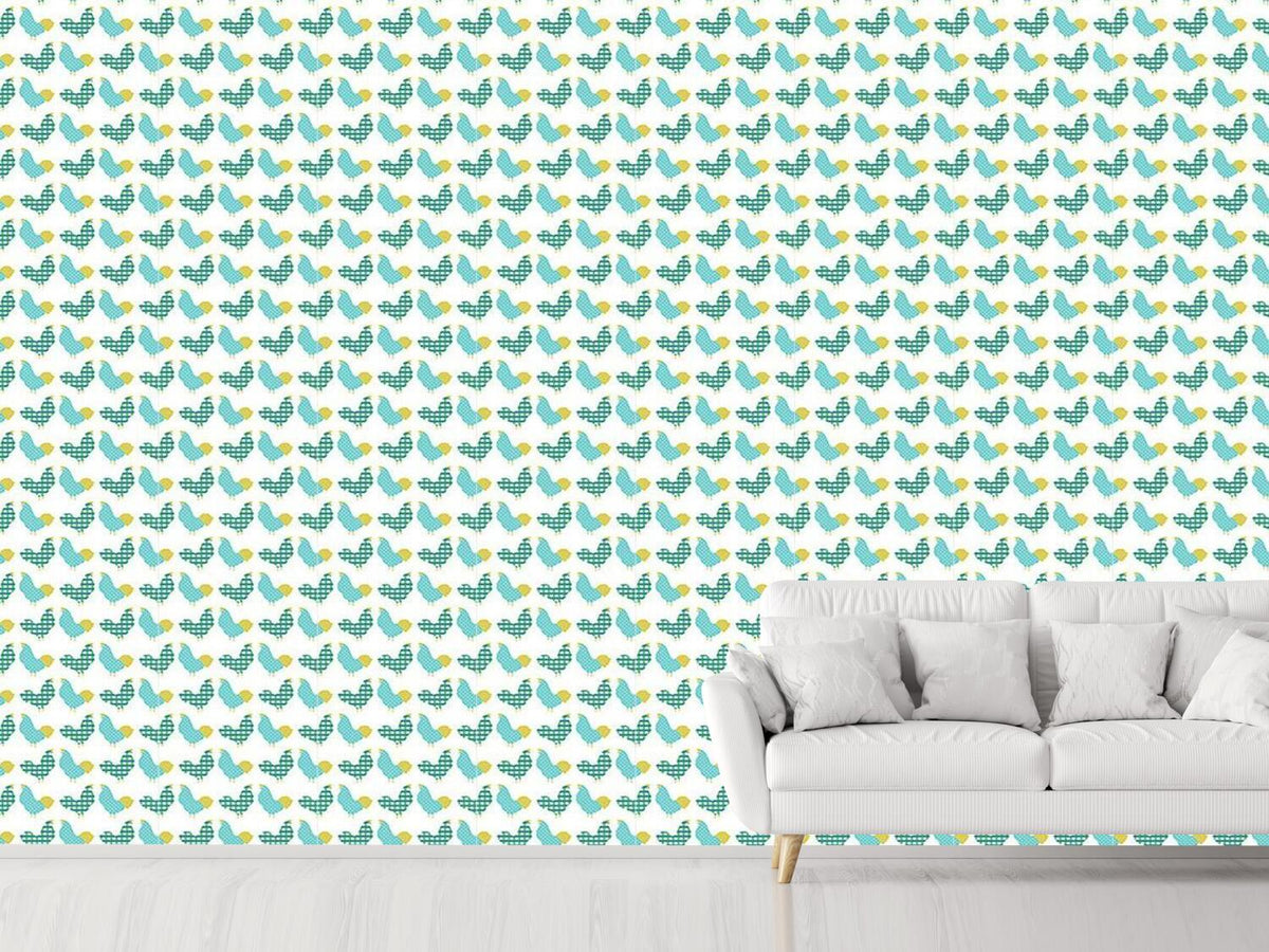 patterned-wallpaper-chickens