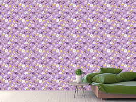 patterned-wallpaper-lilac-flower-rain