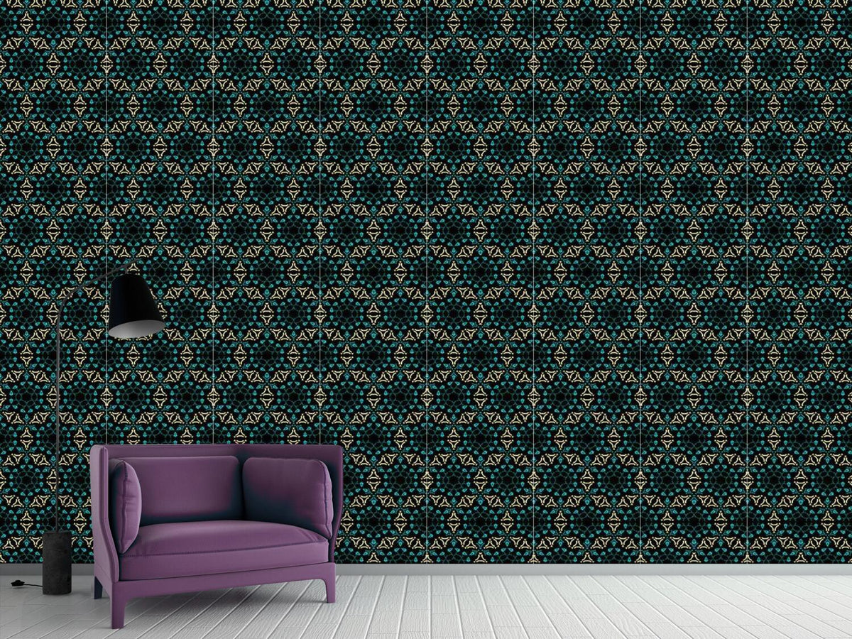 patterned-wallpaper-medieval-kaleidoscope