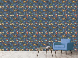 patterned-wallpaper-christmas-cats