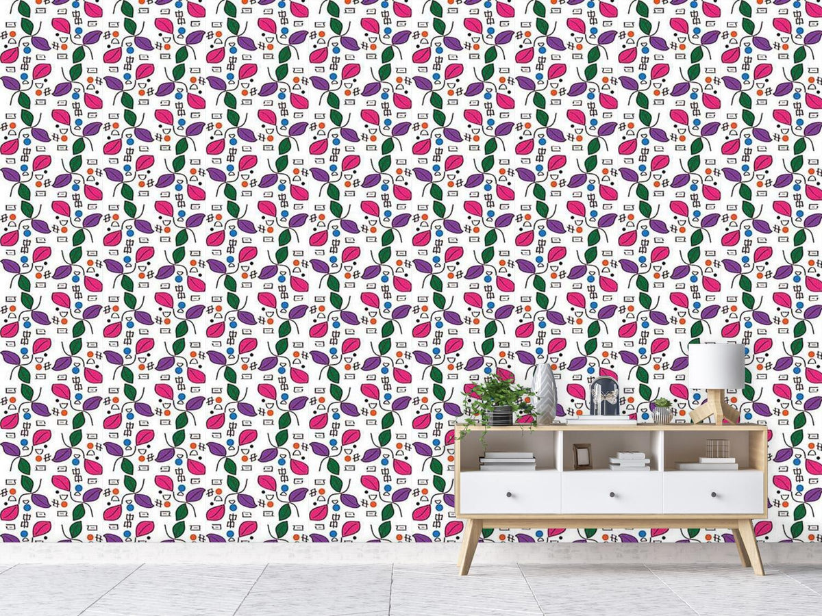 patterned-wallpaper-leaves-in-china