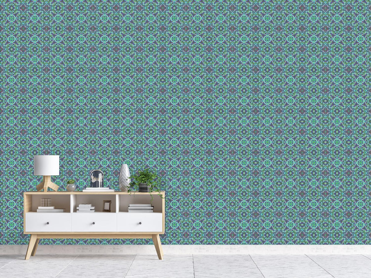 patterned-wallpaper-mosaic-dimension