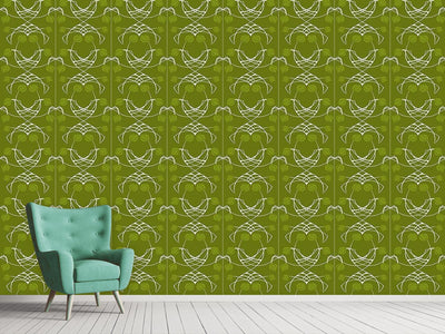 patterned-wallpaper-arwens-dream-green